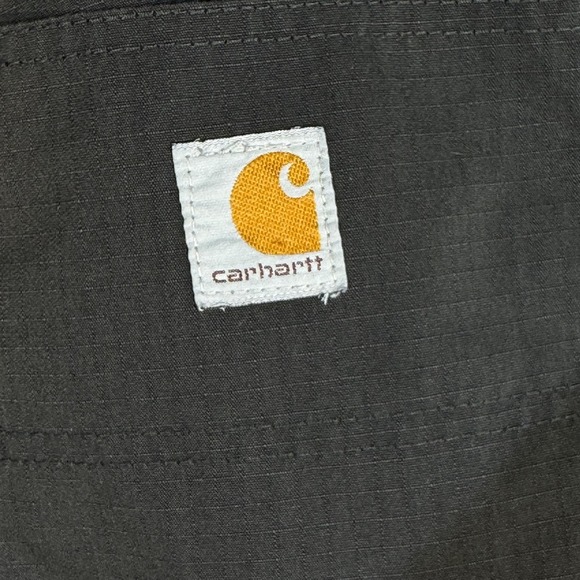 Carhartt Pants Mens 36x28 Gray Relaxed Fit Ripstop Outdoor Workwear Utility - Picture 5 of 8